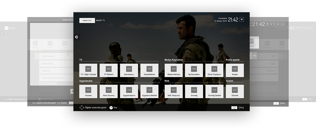 Smart TV Wireframeler
