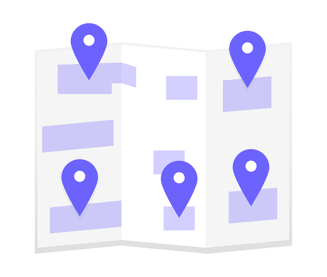 The 9 key steps of customer experience - Undraw Map Light 3hjy 