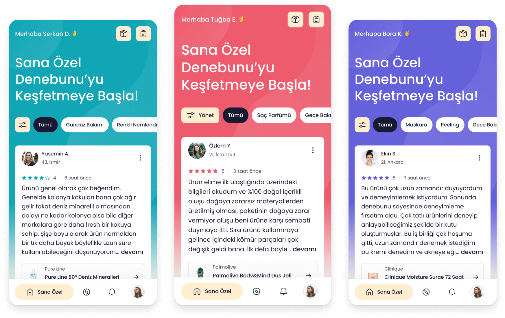 Denebunu Mobile App Themes
