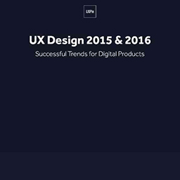 UX Design Trend 2015 -2016